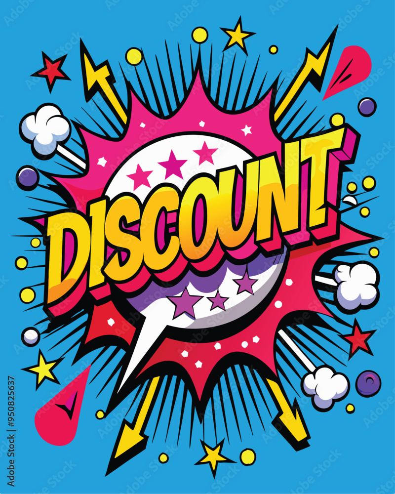 Fototapeta premium Discount banner offer design png logo icon for shop