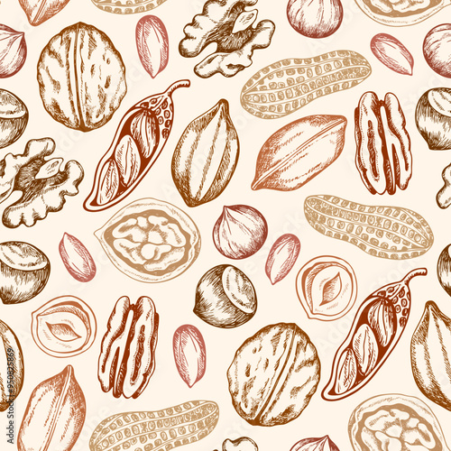 nuts_vintage_pattern01