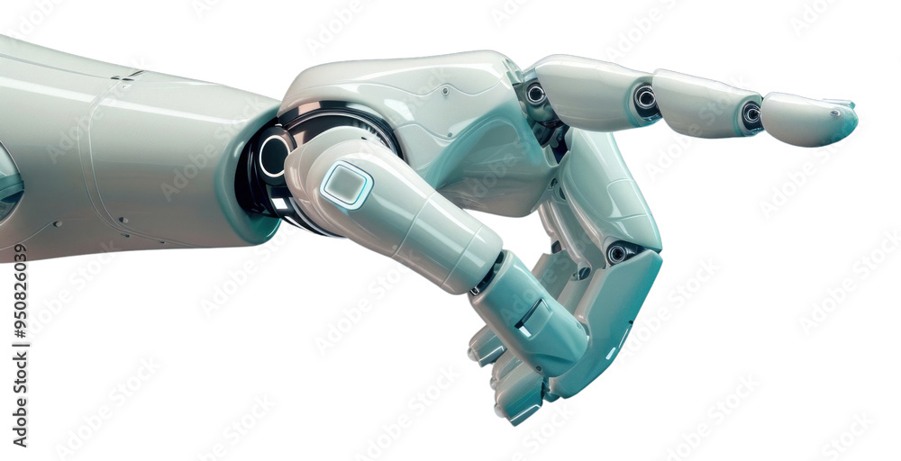 PNG Futuristic robotic hand technology innovation PNG Futuristic robotic hand technology innovation