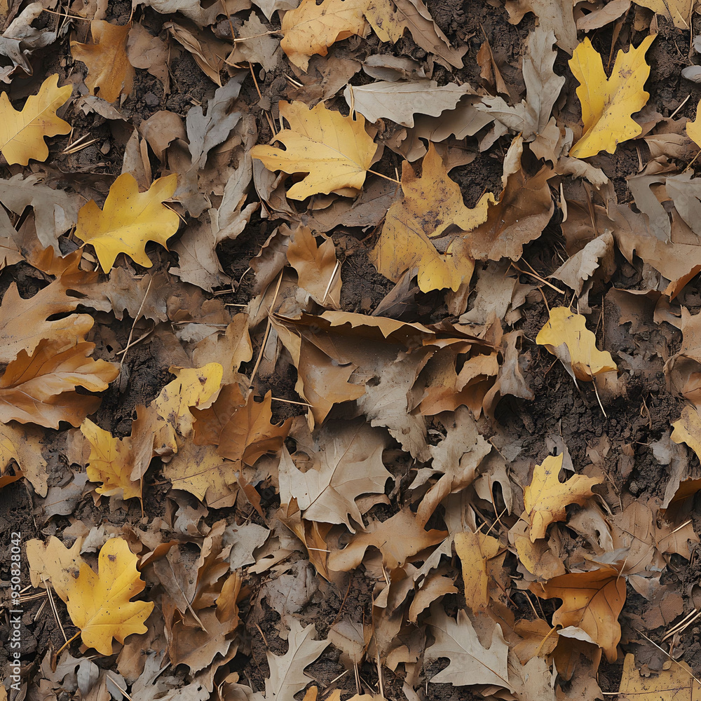 seamless forest ground texture tile top view soil autumn fallen leaves sticks for surface mapping architecture game design 2d flat seamless forest ground texture tile top view soil autumn fallen leaves sticks for surface mapping architecture game design 2d flat