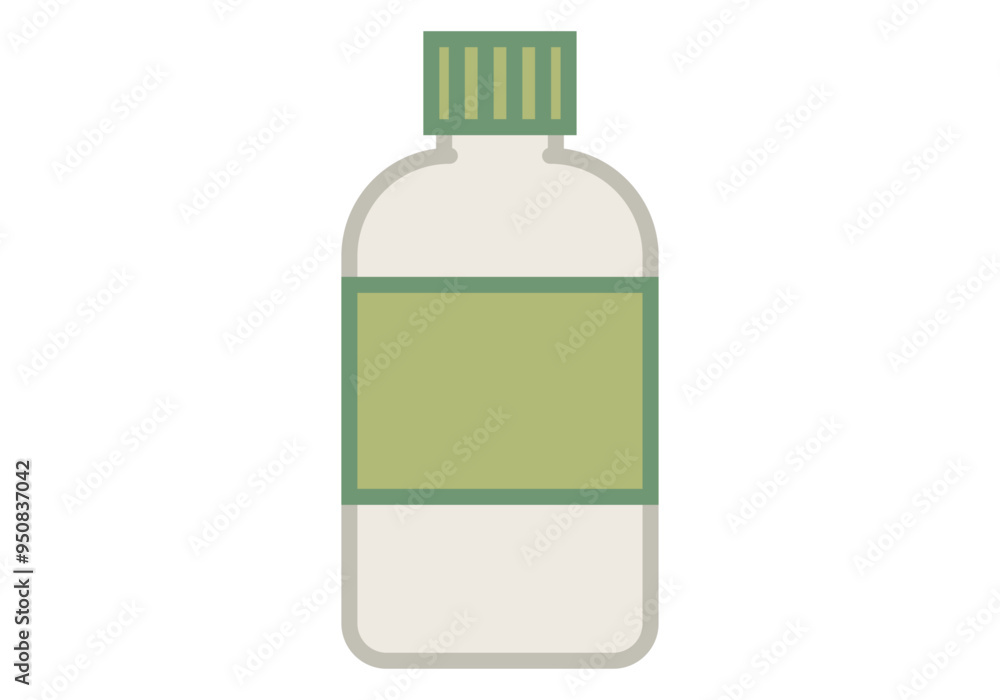 Bote verde de medicamento o fármaco Bote verde de medicamento o fármaco