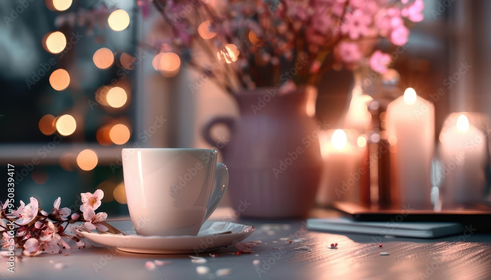Lifestyle blogger working in a stylish cafe, modern and chic, Urban, Soft hues, Photograph, Content creation Lifestyle blogger working in a stylish cafe, modern and chic, Urban, Soft hues, Photograph, Content creation