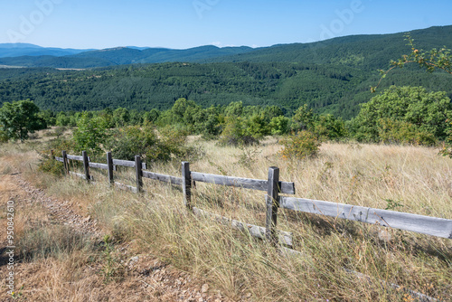 Summer Landscape of Rudina mountain, Bulgaria photo