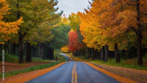 Title: Autumn Serenade: A Symphony in Foliage