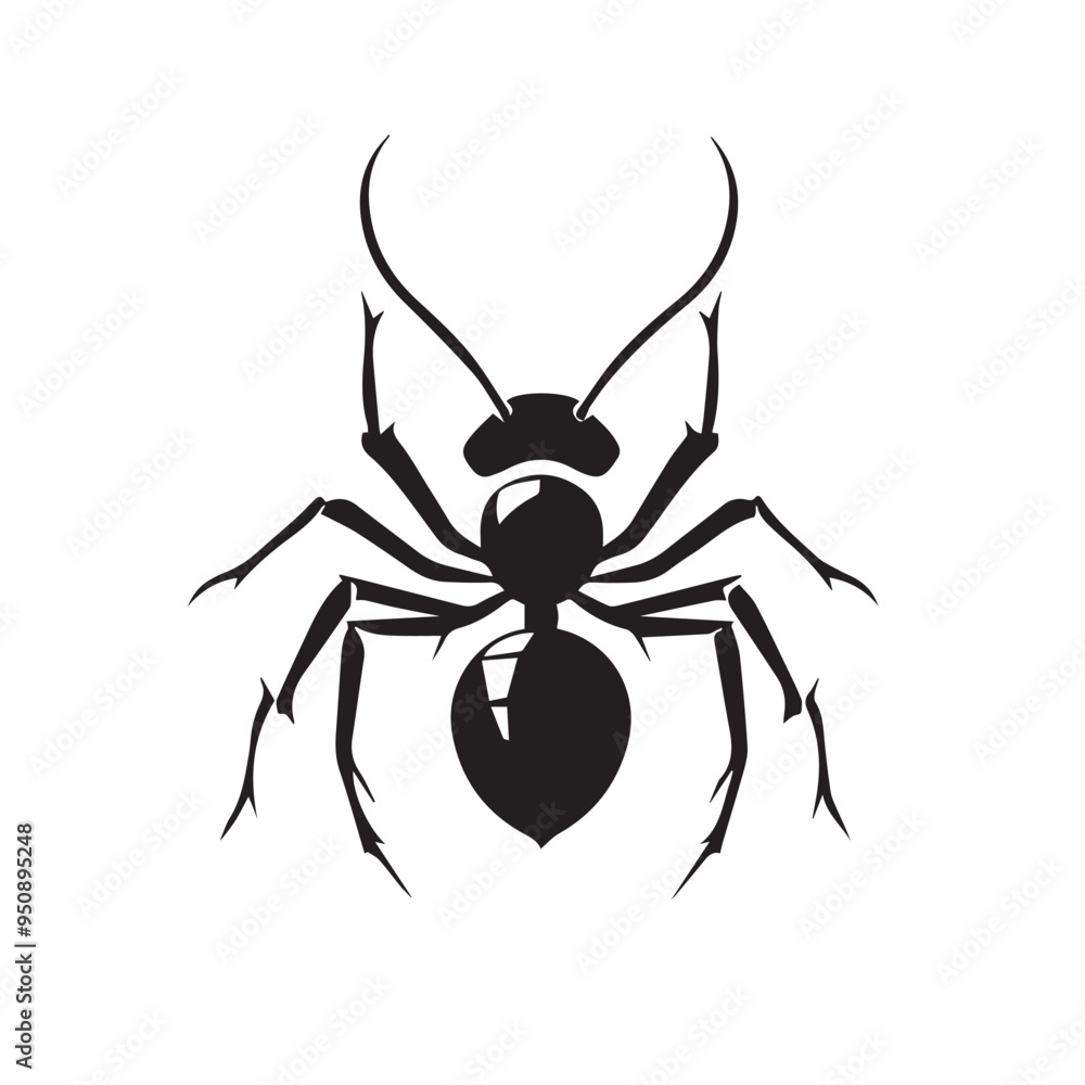 Ant in cartoon, doodle style . Image for t-shirt, web, mobile apps and ui. Isolated 2d vector illustration in logo, icon, sketch style, Eps 10, black and white. AI Generative Ant in cartoon, doodle style . Image for t-shirt, web, mobile apps and ui. Isolated 2d vector illustration in logo, icon, sketch style, Eps 10, black and white. AI Generative