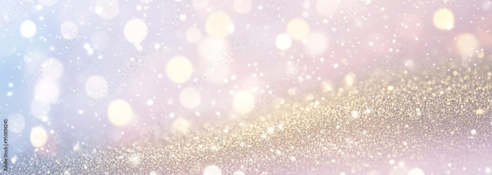 Abstract Blurred Background with Bokeh Lights and Glitter in Pastel Colors for Christmas, Weddings, or Birthday Parties Abstract Blurred Background with Bokeh Lights and Glitter in Pastel Colors for Christmas, Weddings, or Birthday Parties