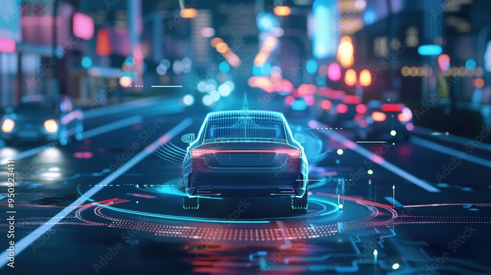 Autonomous self-driving car using artificial intelligence to navigate city traffic Autonomous self-driving car using artificial intelligence to navigate city traffic