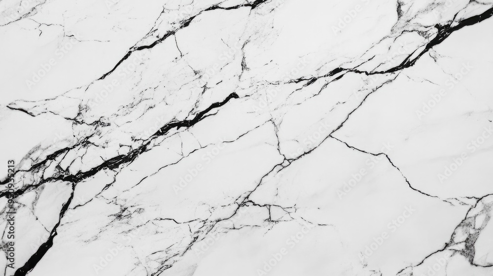 Fototapeta premium A minimalist black and white marble texture, perfect for a sleek and modern desktop wallpaper