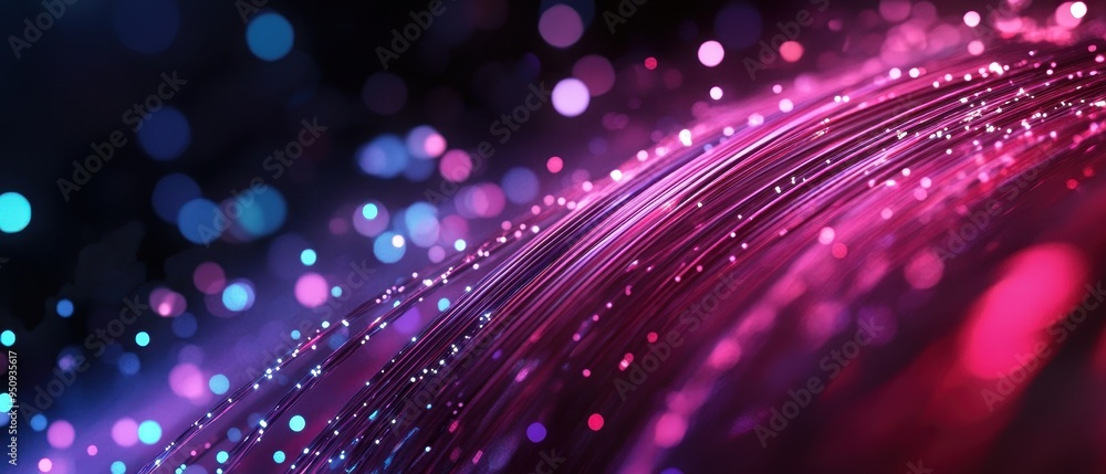 Enchanting Fiber Optic Lights in Vibrant Hues Enchanting Fiber Optic Lights in Vibrant Hues