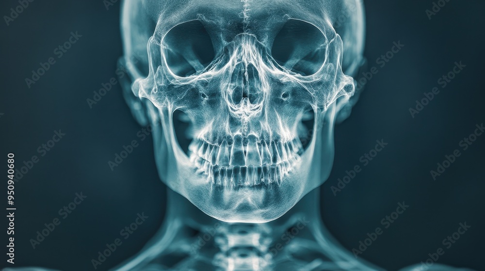 Ethereal Skull: A Captivating X-Ray Exploration of the Human Anatomy Ethereal Skull: A Captivating X-Ray Exploration of the Human Anatomy