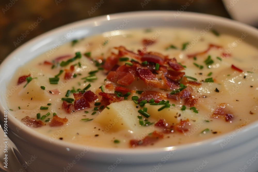 Bacon potato soup Bacon potato soup