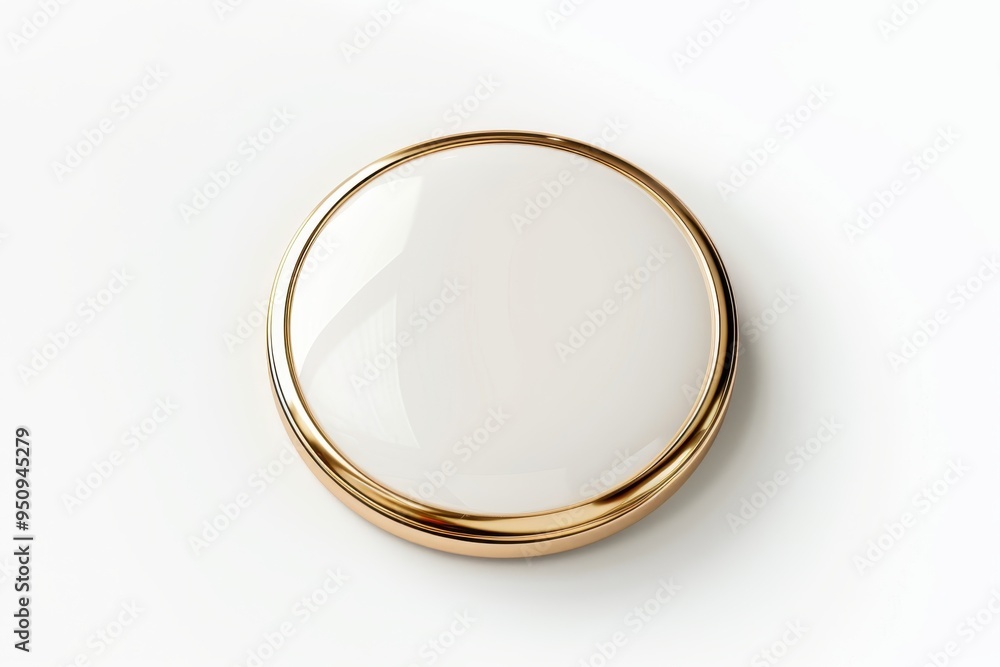 Badge on white background Badge on white background