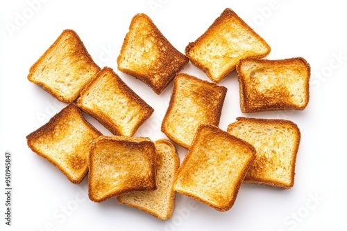 Toasted Bread Slices: A Delightful Culinary Delight