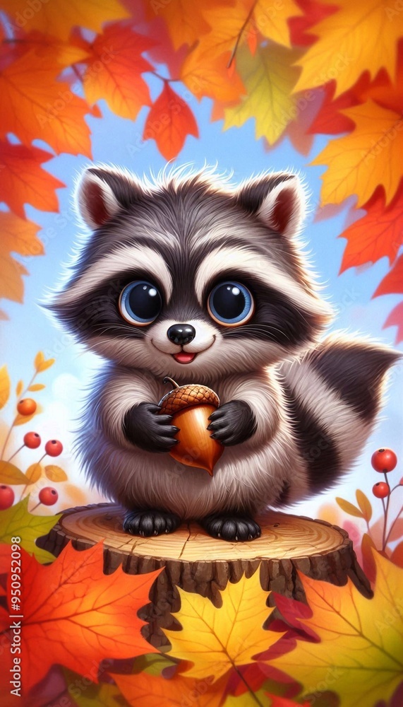 Waschbär Waschbär
