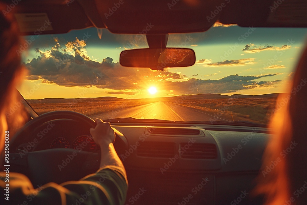 Fototapeta premium Sunset Drive