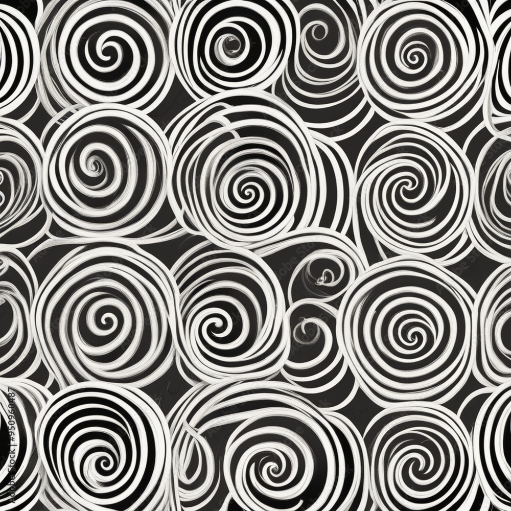 seamless pattern with spirals seamless pattern with spirals
