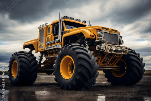 photo of a monster truck, monster truck photo