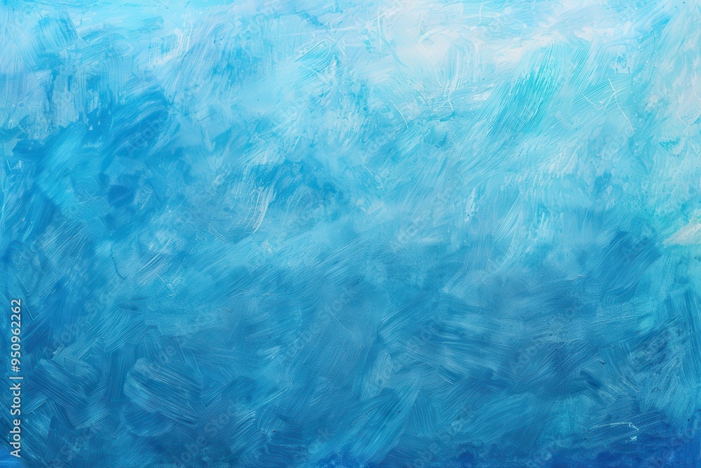 Obraz premium Blue pastel crayon texture background