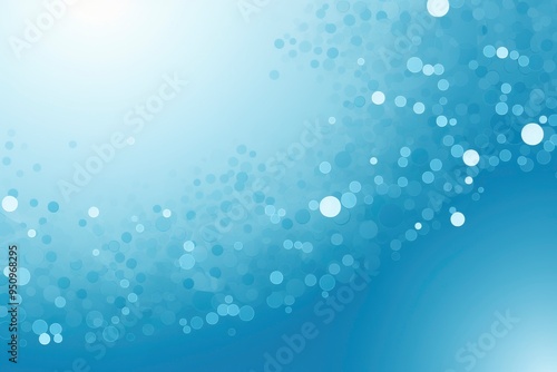 Wallpaper Mural simple geometry frame in light blue color Torontodigital.ca