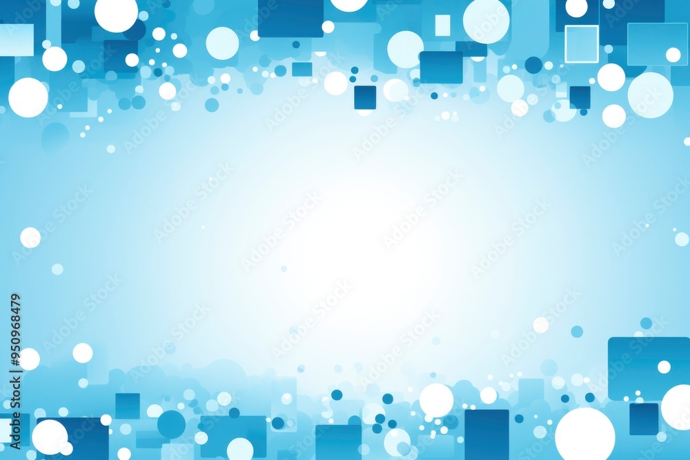 simple geometry frame in light blue color simple geometry frame in light blue color