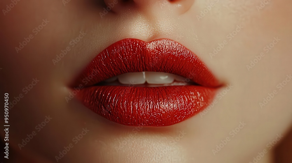 Closeup of a model s lips with ombre lipstick, highlighting the smooth transition and texture, cosmetic detail, makeup artistry Closeup of a model s lips with ombre lipstick, highlighting the smooth transition and texture, cosmetic detail, makeup artistry