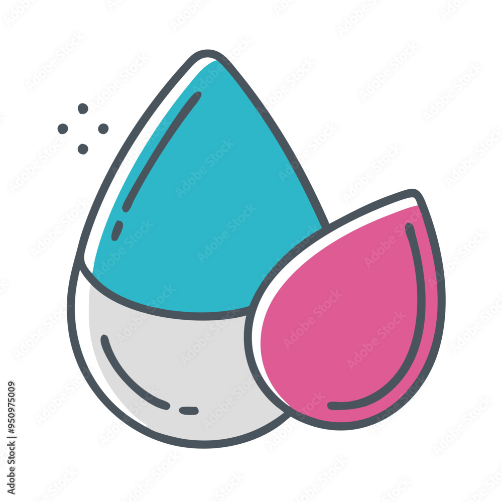 Beauty Blender Sponges Illustration in Modern Pink and Blue Design
Beauty Blender Sponges Illustration in Modern Pink and Blue Design