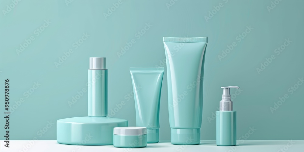 Cosmetic Skincare Product Packaging Design for Face and Body Lotion Tube Cosmetic Skincare Product Packaging Design for Face and Body Lotion Tube
