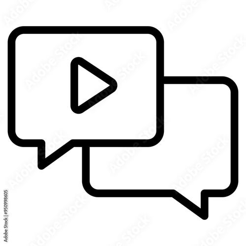 Video Message Icons