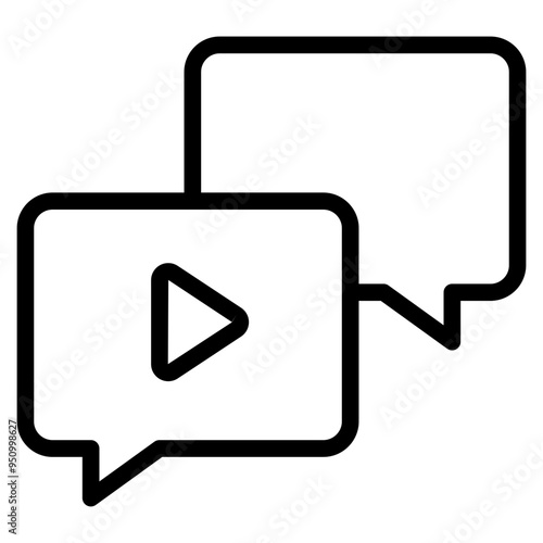 Video Message Icons