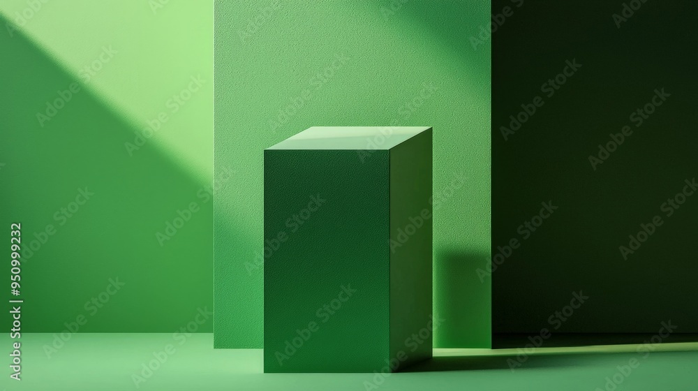 A minimalist green design with bold typography, striking and effective A minimalist green design with bold typography, striking and effective