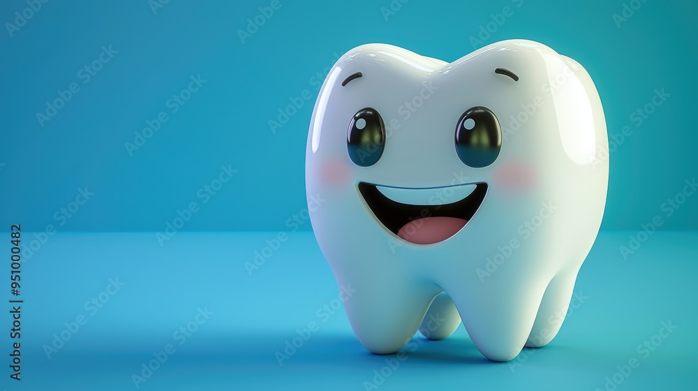 Smiling tooth cartoon Smiling tooth cartoon