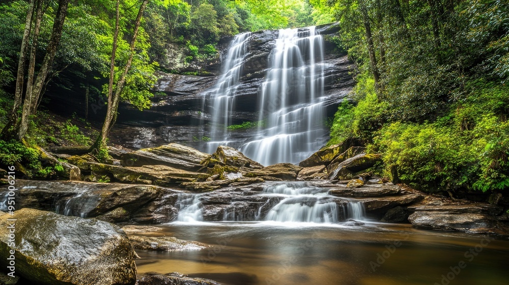 Fototapeta premium Upper Catabwa Falls
