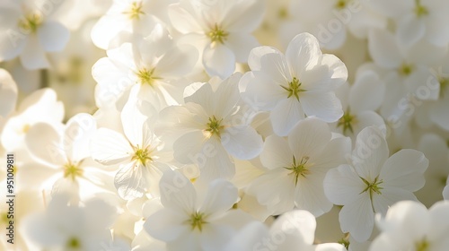 Delicate white blossoms