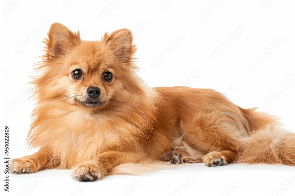 Cute Pomeranian puppy Cute Pomeranian puppy