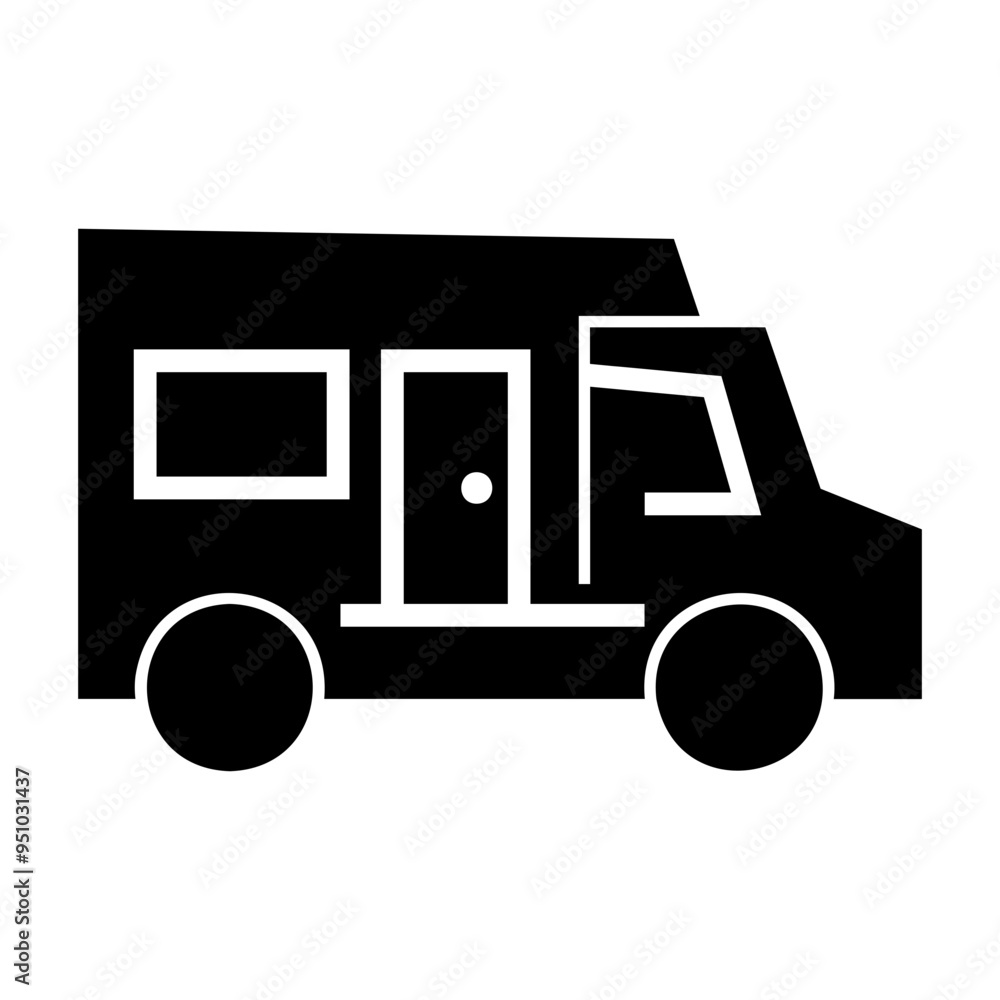 camper van Solid icon camper van Solid icon