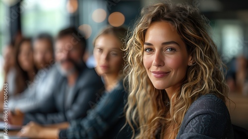 Wallpaper Mural Collaborative Team Meeting of Diverse Employees Sharing Ideas and Discussing Project around Conference Table Torontodigital.ca