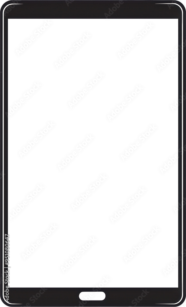 Black tablet mockup Black tablet mockup