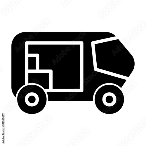 motor rickshaw Solid icon