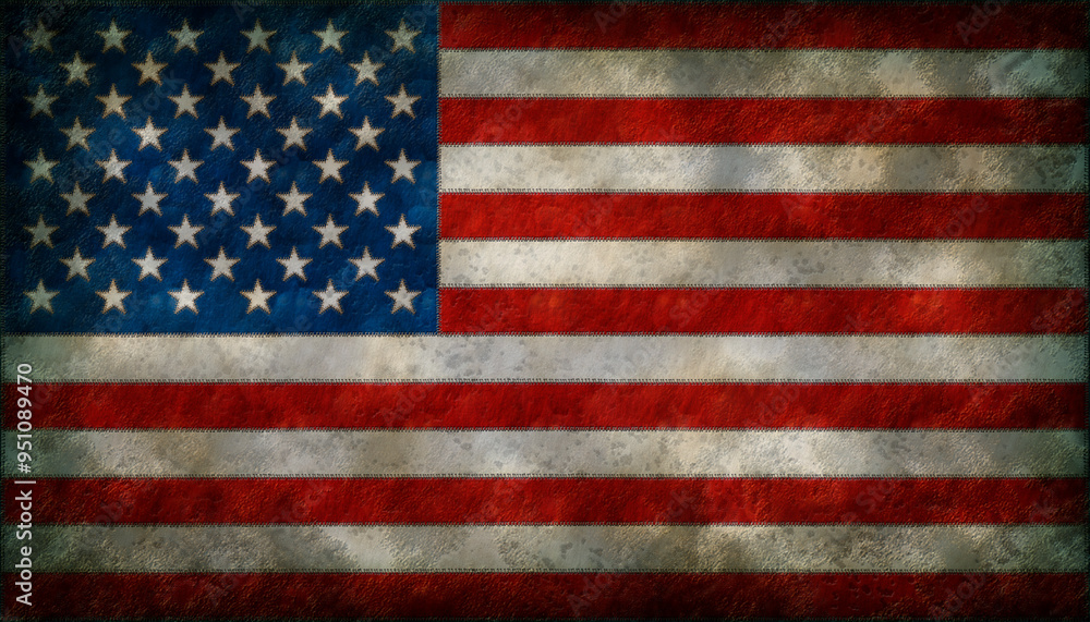 Stitched United States Flag Stitched United States Flag