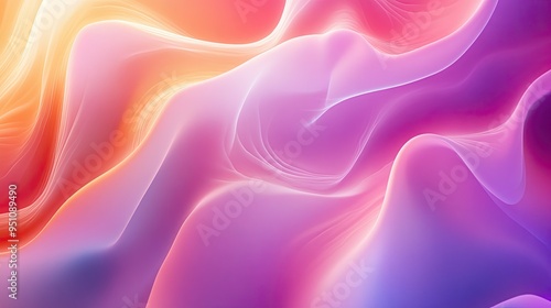 An abstract background with flowing lines and soft gradients, resembling a wave pattern, ideal for themes of fluidity and motion.