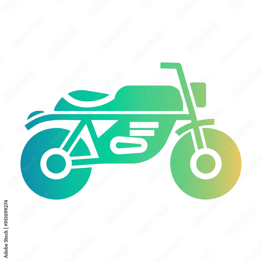 motorcycle Gradient icon motorcycle Gradient icon