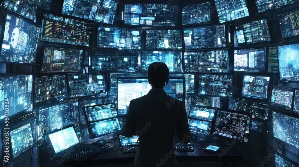 Futuristic Control Room: Technology, Data, and Innovation at Its Core Futuristic Control Room: Technology, Data, and Innovation at Its Core