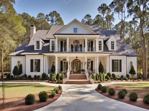 Beautiful Designer Southern Home: Elegant Charm and Classic Style