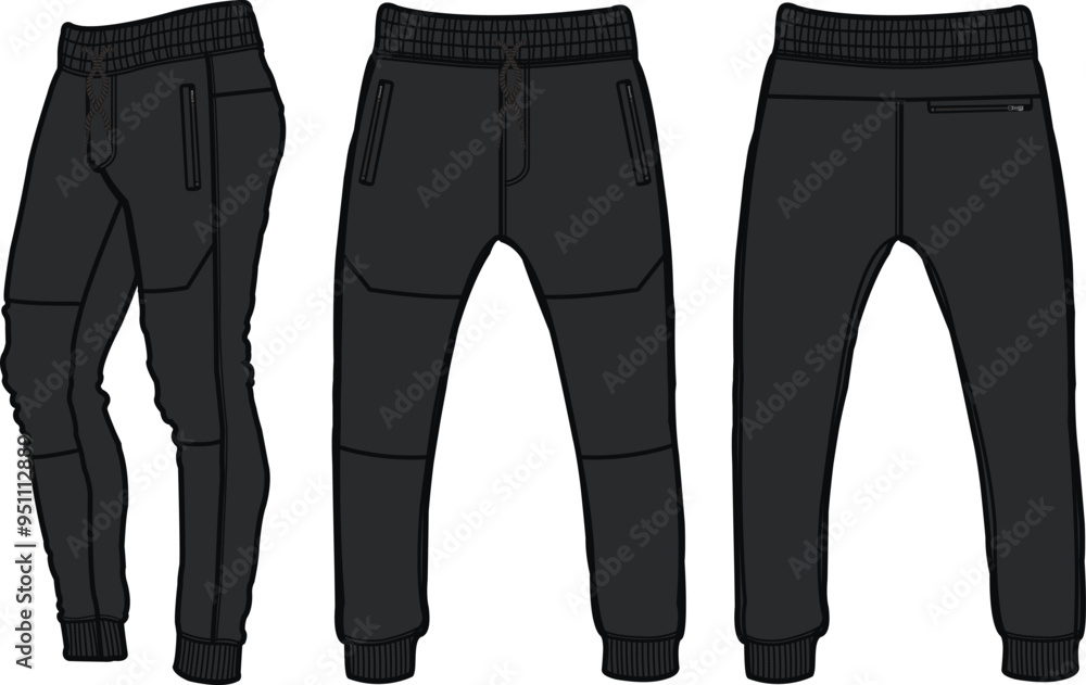 Jogger, Sport suits design template, sweat pant, jogging Jogger, Sport suits design template, sweat pant, jogging