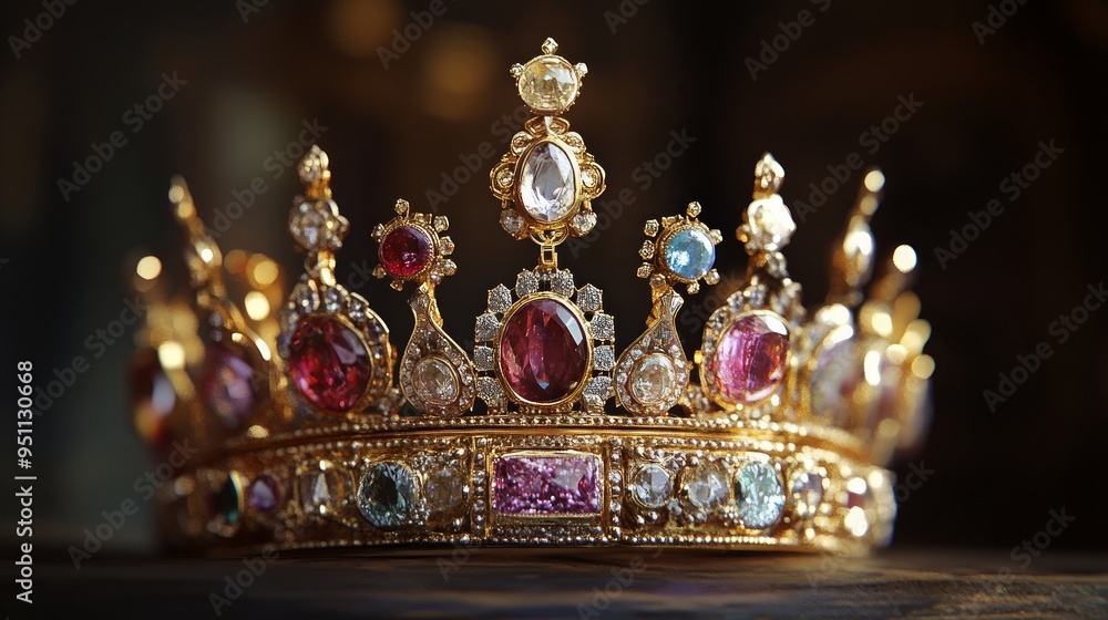Fototapeta premium Bohemian Crown jewels
