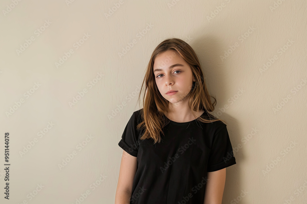 Simple and Focused: Teen Girl’s Portrait Simple and Focused: Teen Girl’s Portrait