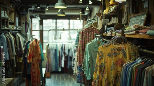 Wallpaper Mural Vintage Clothing Store in Japan Torontodigital.ca