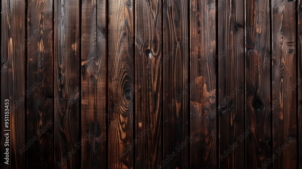 Dark Wooden Plank Background Dark Wooden Plank Background