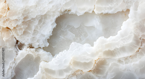 A Close-Up of the Marble Surface Texture Showcasing Its Veins and Patterns 