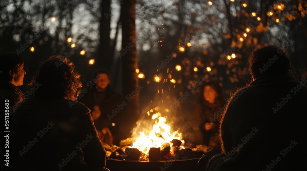 Cozy Campfire in the Enchanted Forest Cozy Campfire in the Enchanted Forest